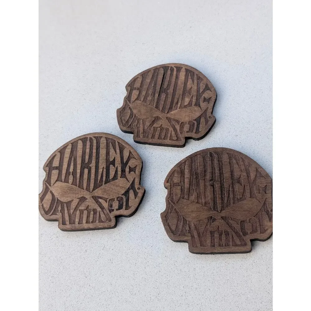 Harley-Davidson coasters set